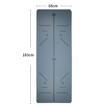 Γιόγκα Ματ από Ten Thousand Enemies — PU και φυσικό καουτσούκ, αντιολισθητικό σχέδιο γραμμής στάσης, πάχος 5 χιλ., βάρος 3300 g, προσαρμοσμένη επεξεργασία και αδειοδοτημένη ιδιωτική ετικέτα