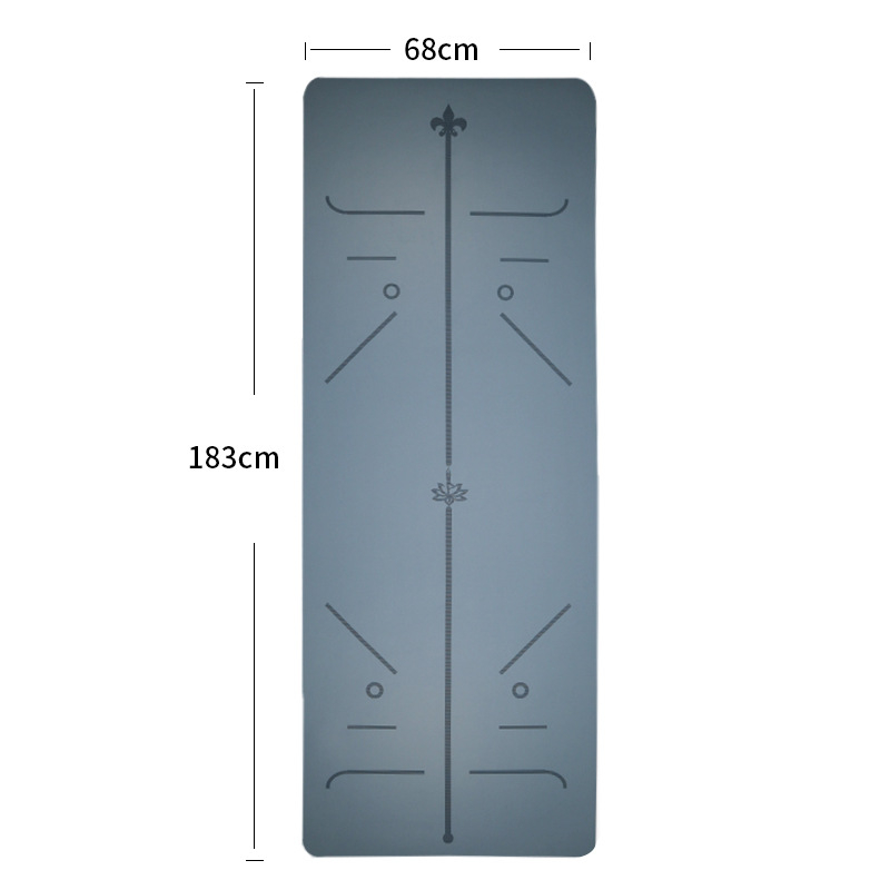 Γιόγκα Ματ από Ten Thousand Enemies — PU και φυσικό καουτσούκ, αντιολισθητικό σχέδιο γραμμής στάσης, πάχος 5 χιλ., βάρος 3300 g, προσαρμοσμένη επεξεργασία και αδειοδοτημένη ιδιωτική ετικέτα