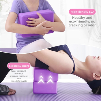 Μπλοκ γιόγκα υψηλής πυκνότητας για στούντιο – υποστήριξη για παιδικό χορό και διατάσεις ποδιών