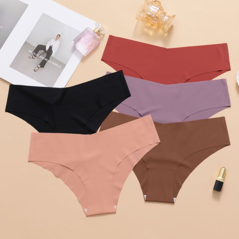 Naiste nailonist aluspesu, kiiresti kuivav, hingav, madal vöökoht, puuvillane vooder