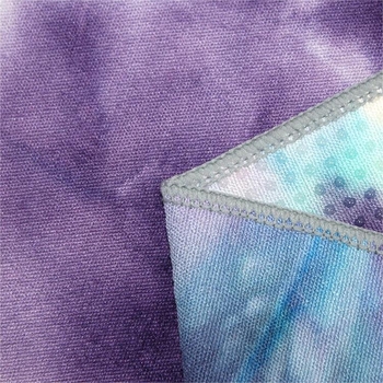 Πετσέτα γιόγκα από μικροΐνες, πάχος 2 mm, 360GSM, αντιολισθητικά σημεία