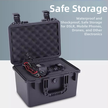 Instrumentu un aprīkojuma aizsargkaste, mitrumizturīga un triecienizturīga, PP materiāls, 40 kg slodze