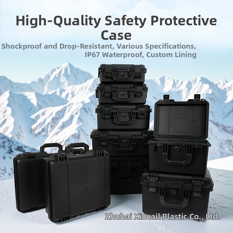 Instrumentu un aprīkojuma aizsargkaste, mitrumizturīga un triecienizturīga, PP materiāls, 40 kg slodze