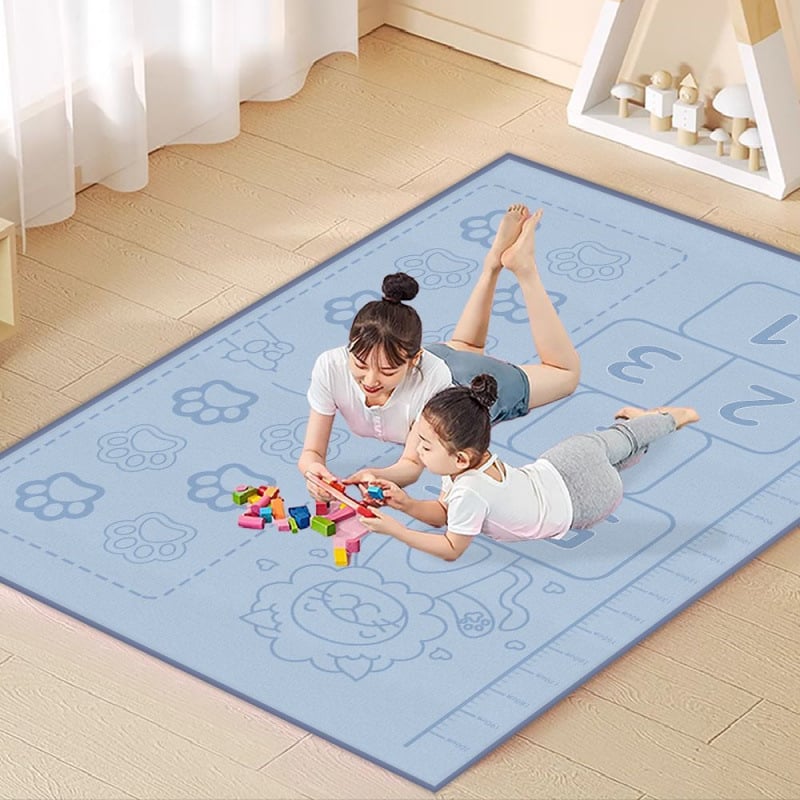 Χάλακι γιόγκα για δύο - Αντιολισθητικό, 8 mm, Πολυεστερικό ύφασμα, Απορροφητικό κραδασμών και Ηχομονωτικό