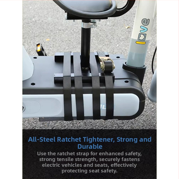 Elektriskā auto bērnu sēdekļa siksna, neilons, metāla sprādze, 680 g, piemērots elektriskajiem transportlīdzekļiem