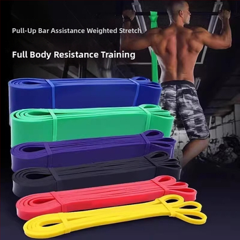 Λάστιχο αντίστασης για γυμναστική – ασκήσεις γλουτών και ποδιών, βοηθητικό έλξης για το άνω μέρος του σώματος, λάστιχο γιόγκα (TPE, Qiwang A11978)