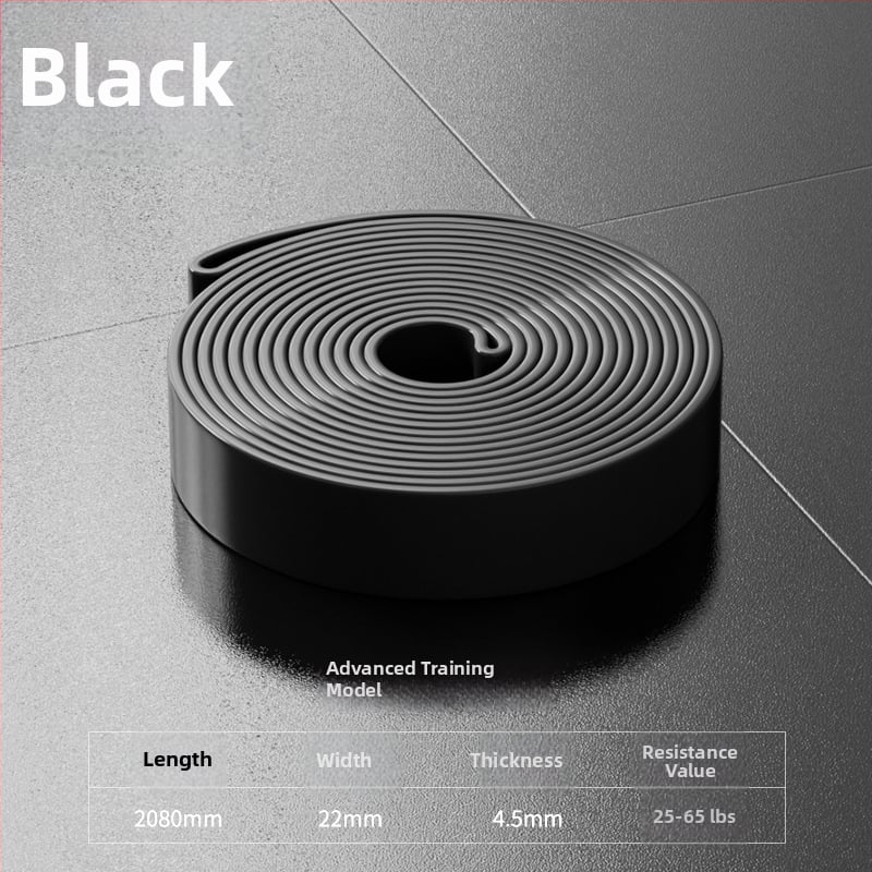 Λάστιχο αντίστασης για γυμναστική – ασκήσεις γλουτών και ποδιών, βοηθητικό έλξης για το άνω μέρος του σώματος, λάστιχο γιόγκα (TPE, Qiwang A11978)
