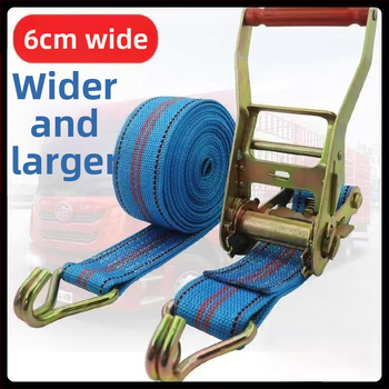 Universālais auklas spriegotājs ar tērauda rāmi un dubulto āķi kravas automašīnām