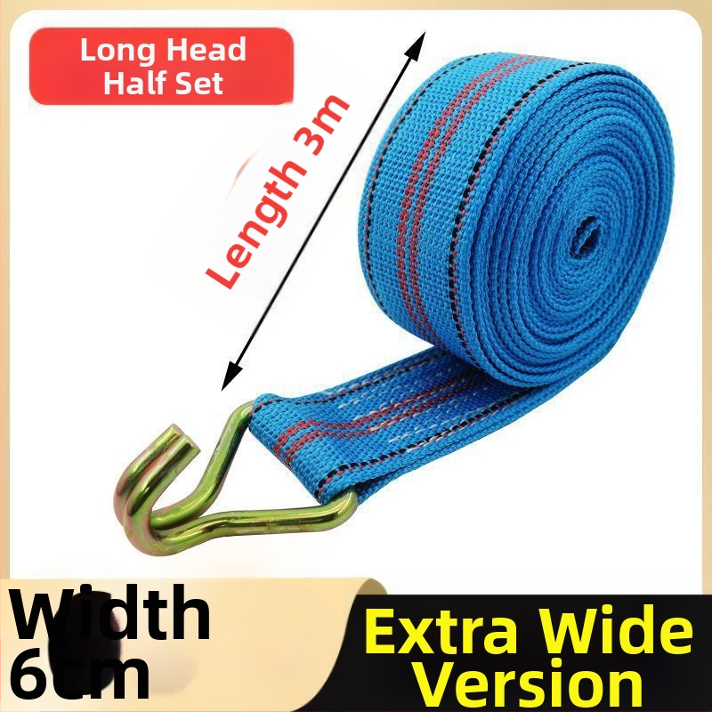 Universālais auklas spriegotājs ar tērauda rāmi un dubulto āķi kravas automašīnām