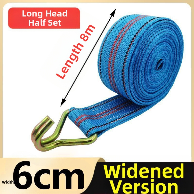 Universālais auklas spriegotājs ar tērauda rāmi un dubulto āķi kravas automašīnām