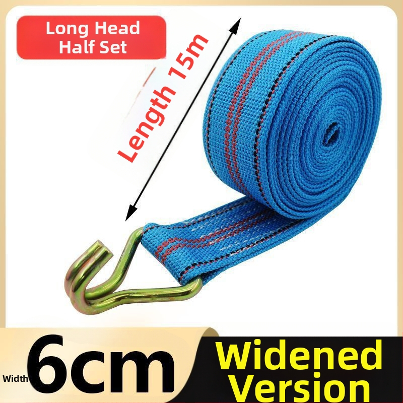 Universālais auklas spriegotājs ar tērauda rāmi un dubulto āķi kravas automašīnām