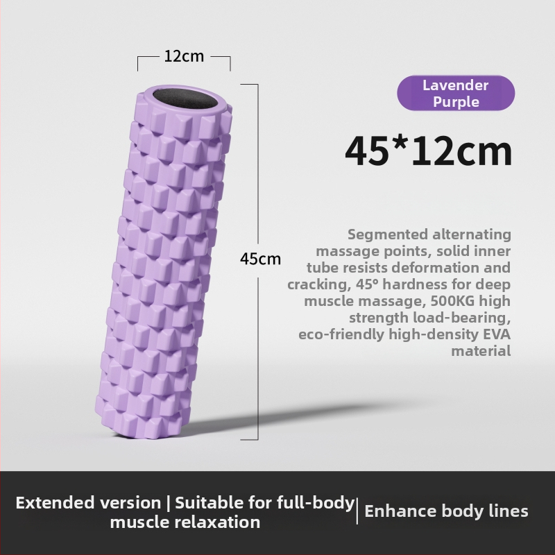 Putų volelis jogai su šilko gėlių medžiaga – raumenų atsipalaidavimas ir kojų masažas