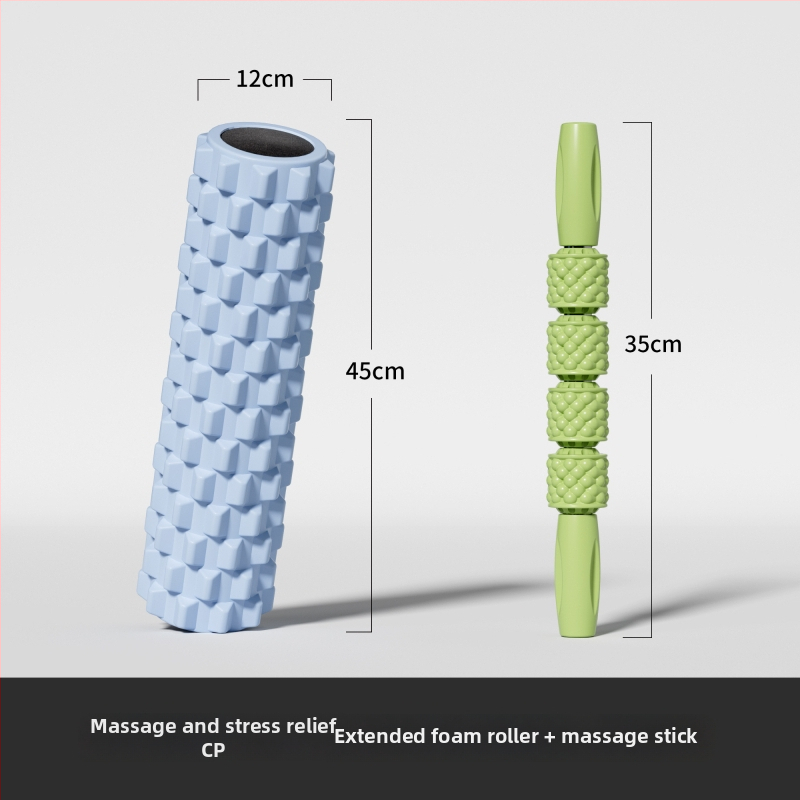 Putų volelis jogai su šilko gėlių medžiaga – raumenų atsipalaidavimas ir kojų masažas