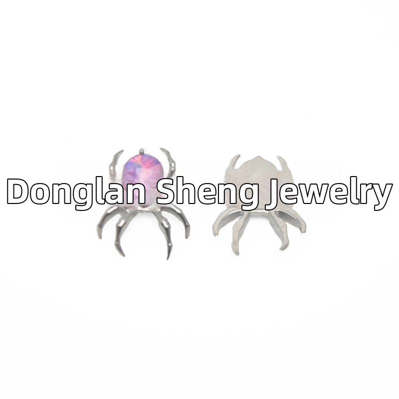 Piercing šperky z titánovej zliatiny, s nastavením zirkónov, unisex dizajn, séria Princezná
