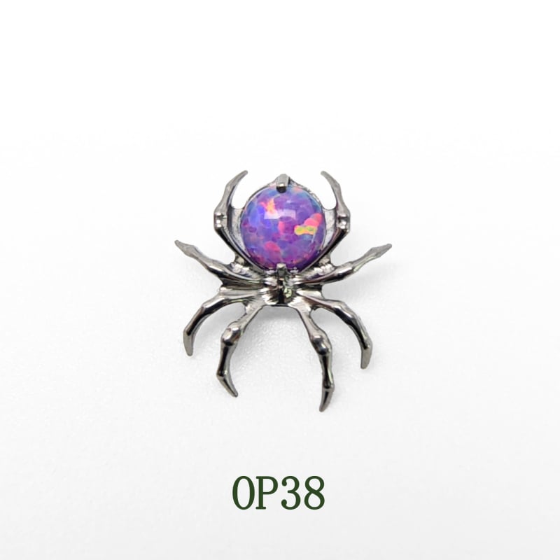 Titano lydinio pirsingo juvelerija su cirkonijų įdėklu, unisex dizainas, Princesės serija