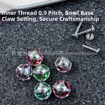 Lūpų ir ausų studos iš F136 titano lydinio, 5A cirkonas, unisex geometrinis dizainas, poliruotas paviršius, grynumas G23