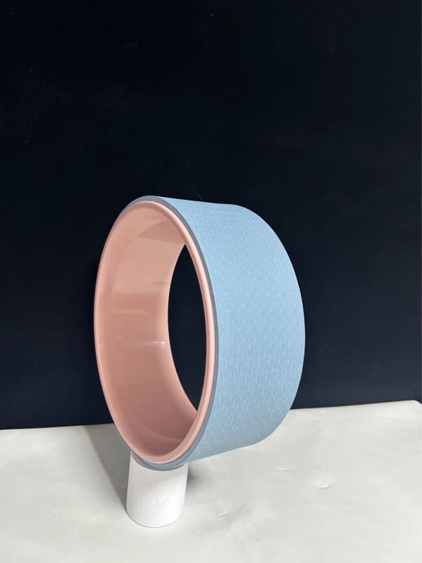 Κύλινδρος γιόγκα για αρχάριους για άνοιγμα της πλάτης, εργαλείο Backbend, κύκλος γιόγκα/Pilates, μασάζ στο σπίτι (Υλικό: TPE)