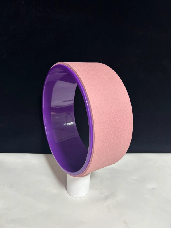 Κύλινδρος γιόγκα για αρχάριους για άνοιγμα της πλάτης, εργαλείο Backbend, κύκλος γιόγκα/Pilates, μασάζ στο σπίτι (Υλικό: TPE)