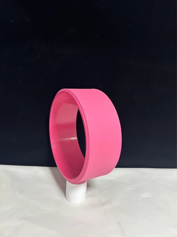 Κύλινδρος γιόγκα για αρχάριους για άνοιγμα της πλάτης, εργαλείο Backbend, κύκλος γιόγκα/Pilates, μασάζ στο σπίτι (Υλικό: TPE)