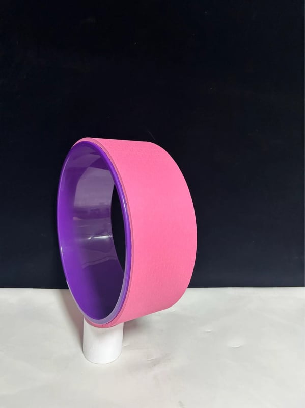 Κύλινδρος γιόγκα για αρχάριους για άνοιγμα της πλάτης, εργαλείο Backbend, κύκλος γιόγκα/Pilates, μασάζ στο σπίτι (Υλικό: TPE)