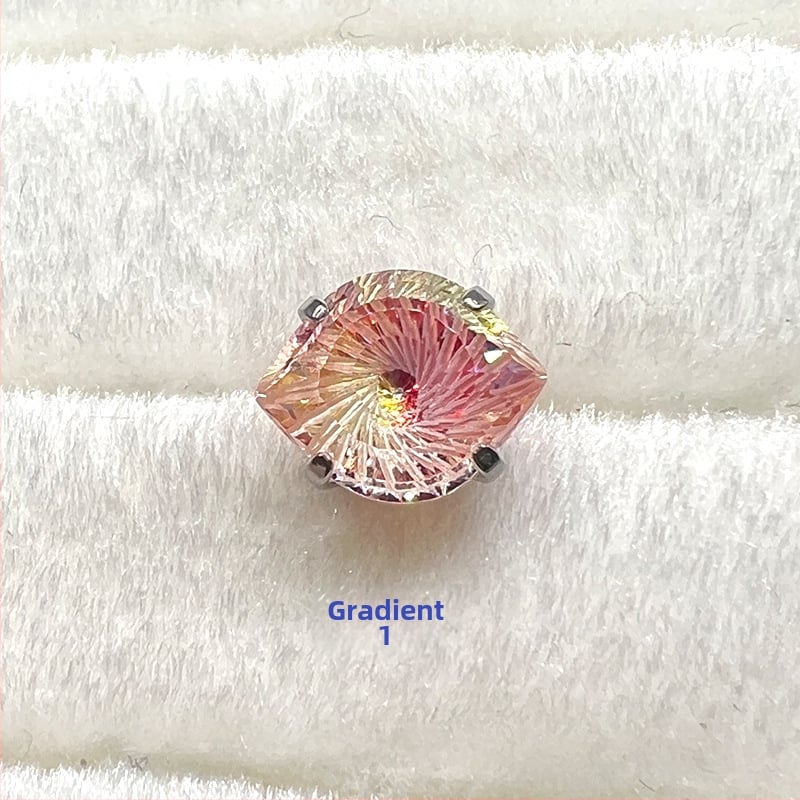 Titano lydinio piercing papuošalai – akis formos dizainas: velnio akis, šėtono akis ir sūkuriu akis su cirkoniu 5A (F136); deimantinė apdirbimas, unisex, nišinį stilių