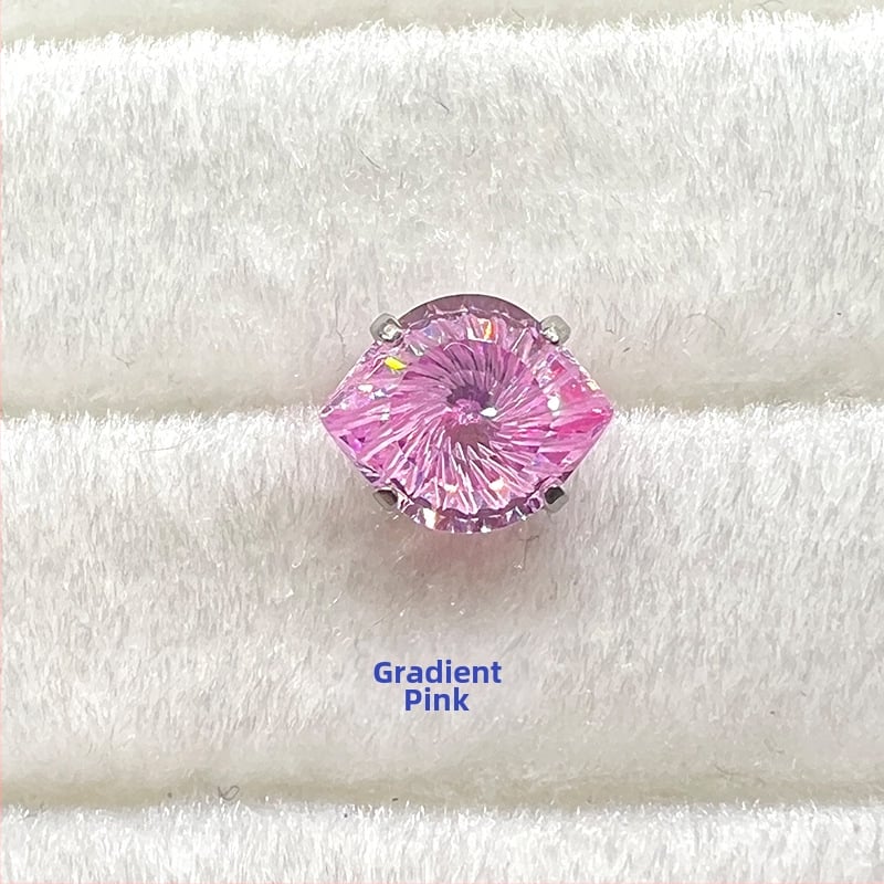 Titano lydinio piercing papuošalai – akis formos dizainas: velnio akis, šėtono akis ir sūkuriu akis su cirkoniu 5A (F136); deimantinė apdirbimas, unisex, nišinį stilių