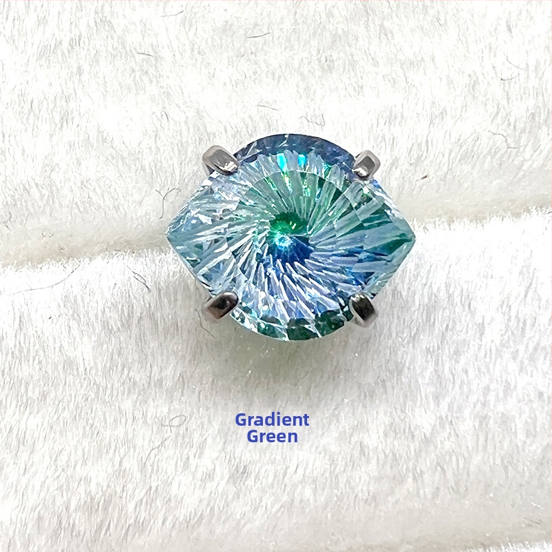 Titano lydinio piercing papuošalai – akis formos dizainas: velnio akis, šėtono akis ir sūkuriu akis su cirkoniu 5A (F136); deimantinė apdirbimas, unisex, nišinį stilių