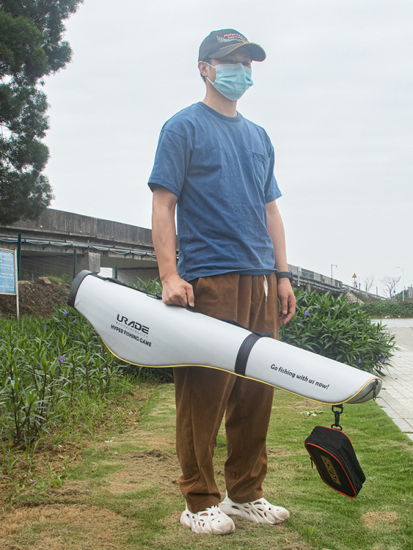 URADE Σκληρή Θήκη Καλαμιών Θαλάσσιου Ψαρέματος – PU Υλικό, Αδιάβροχη, Αποθηκεύει Καλάμι, Γραμμή, Δόλωμα και Καρούλα