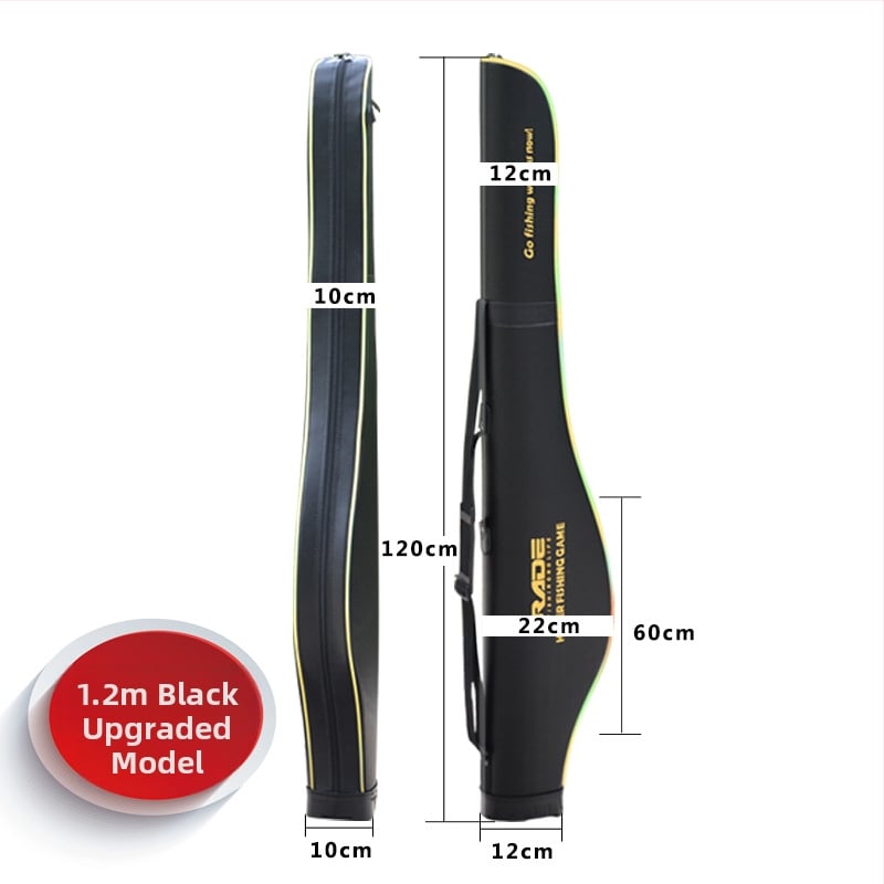 URADE Σκληρή Θήκη Καλαμιών Θαλάσσιου Ψαρέματος – PU Υλικό, Αδιάβροχη, Αποθηκεύει Καλάμι, Γραμμή, Δόλωμα και Καρούλα