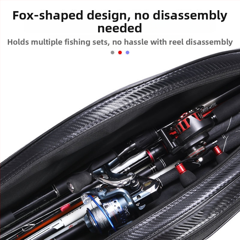 Θήκη για καλάμια με σκληρό περίβλημα — PVC, υπερ-ελαφριά, κατάλληλη για θαλάσσιο ψάρεμα