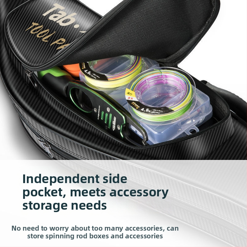 Θήκη για καλάμια με σκληρό περίβλημα — PVC, υπερ-ελαφριά, κατάλληλη για θαλάσσιο ψάρεμα