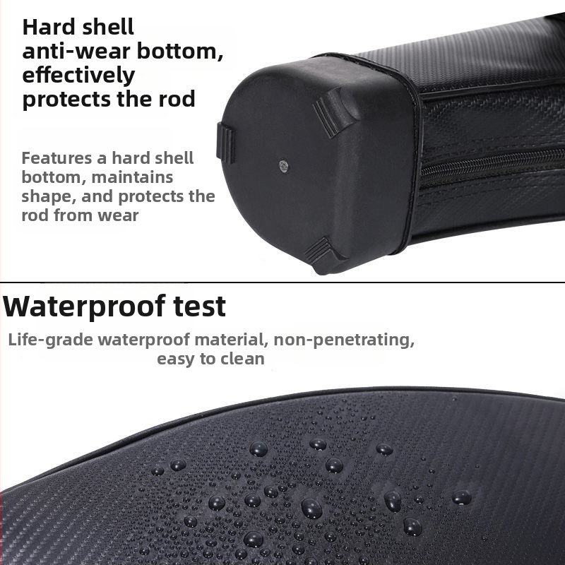 Θήκη για καλάμια με σκληρό περίβλημα — PVC, υπερ-ελαφριά, κατάλληλη για θαλάσσιο ψάρεμα