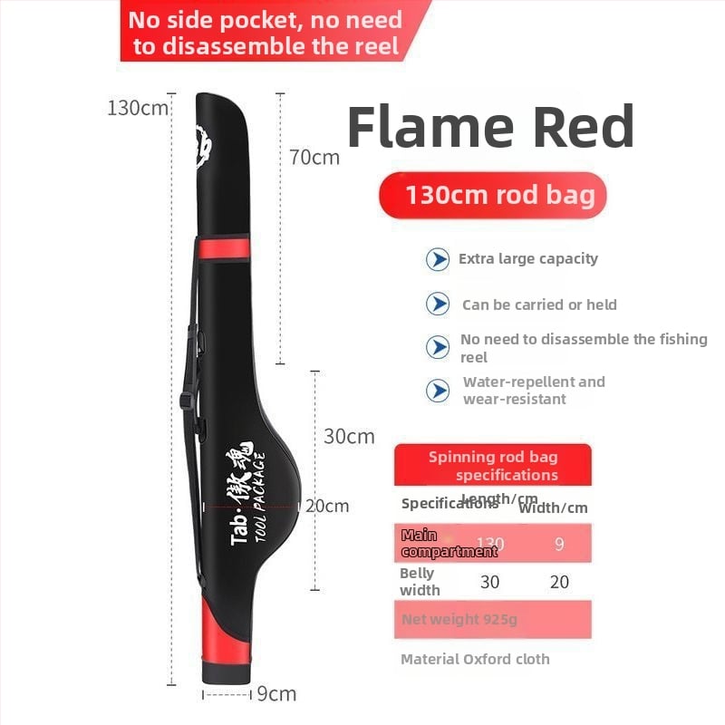 Θήκη για καλάμια με σκληρό περίβλημα — PVC, υπερ-ελαφριά, κατάλληλη για θαλάσσιο ψάρεμα