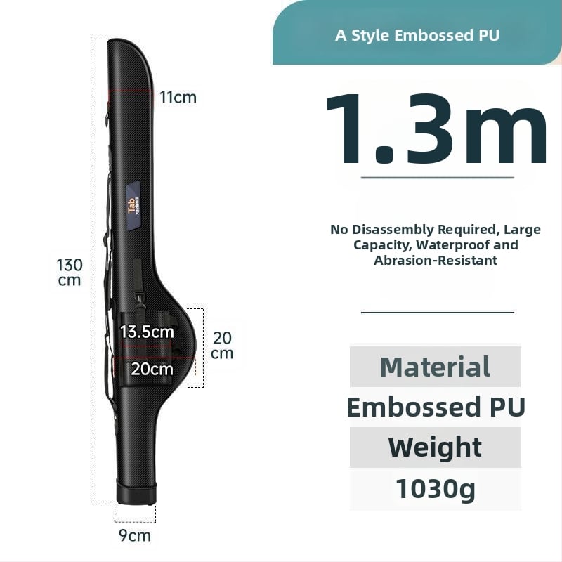 Θήκη για καλάμια με σκληρό περίβλημα — PVC, υπερ-ελαφριά, κατάλληλη για θαλάσσιο ψάρεμα