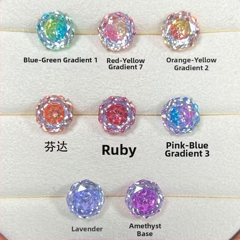 Liežuvio žiedas – rožių pjūvis, titano lydinys, geometrinis dizainas, cirkonas, su deimantais įstatymais