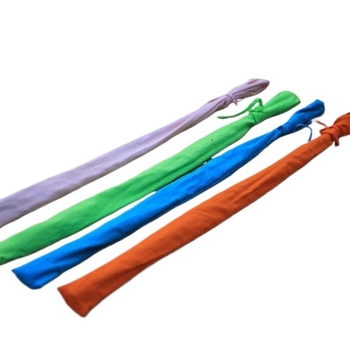 Torba za štapove za ribolov u japanskom stilu, proširena, pamukasta tkanina, spremišni prostor i zaštitni pokrov za štap