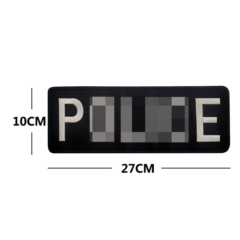 Taktiline Velcro Moraali Plaaster — tikitud tekstiilplaaster polüesterist välivarustusele, BACK HAND, unisex, 2024 aasta kevad, välistingimustes sport