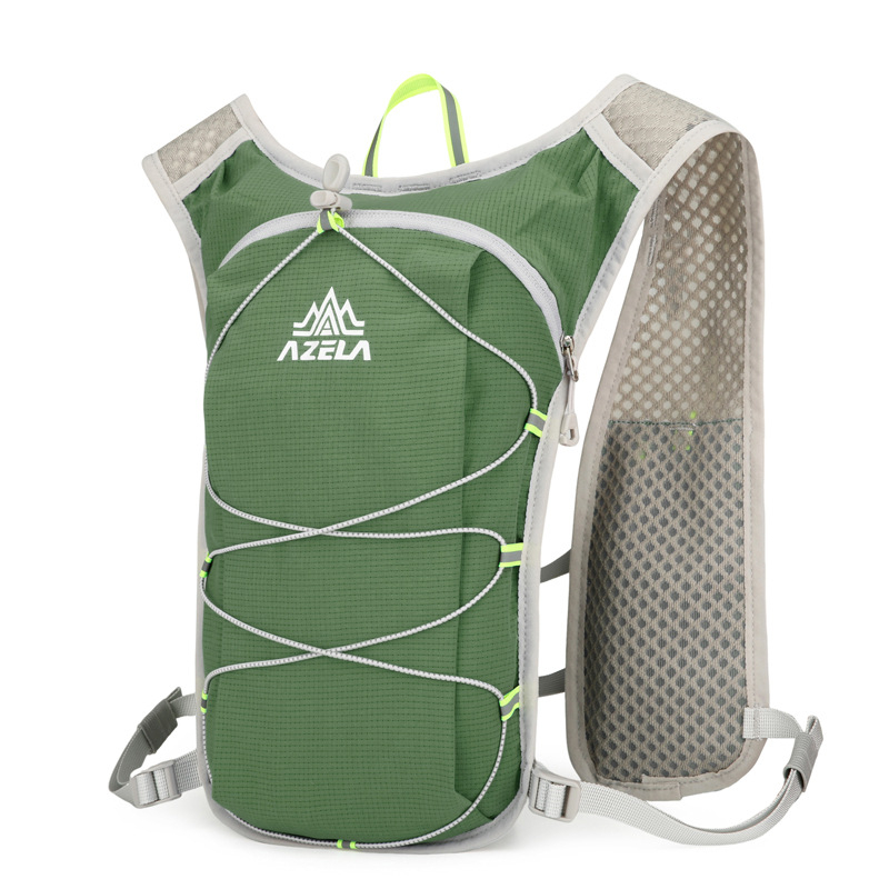 AZELA Sportski ruksak s hidratacijskim sustavom, najlon, zakrivljene naramenice, poliesterska podstava, smanjenje opterećenja — planinarenje, šetnja, biciklizam
