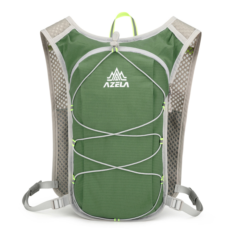 AZELA Sportski ruksak s hidratacijskim sustavom, najlon, zakrivljene naramenice, poliesterska podstava, smanjenje opterećenja — planinarenje, šetnja, biciklizam