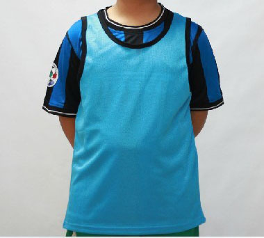 Futbola trenēšanās vestes ar elpojošu sietu audumu, universāla, bērniem un pieaugušajiem, piemērota futbolam