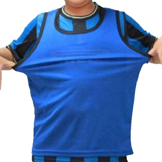 Futbola trenēšanās vestes ar elpojošu sietu audumu, universāla, bērniem un pieaugušajiem, piemērota futbolam