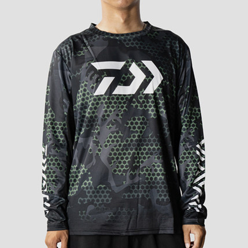 DAIWA makšķerēšanas top Ice Silk ar saules aizsardzību, universāls, ātri žūst, elpojošs