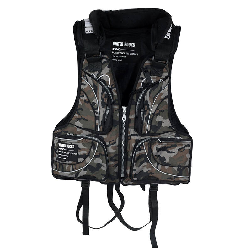 OWLWIN Vyrų žvejybos liemenė jūroms: greitai džiūsta, kvėpuojanti, UV apsauga, vėjo atsparumas, cheminių pluoštų mišinys