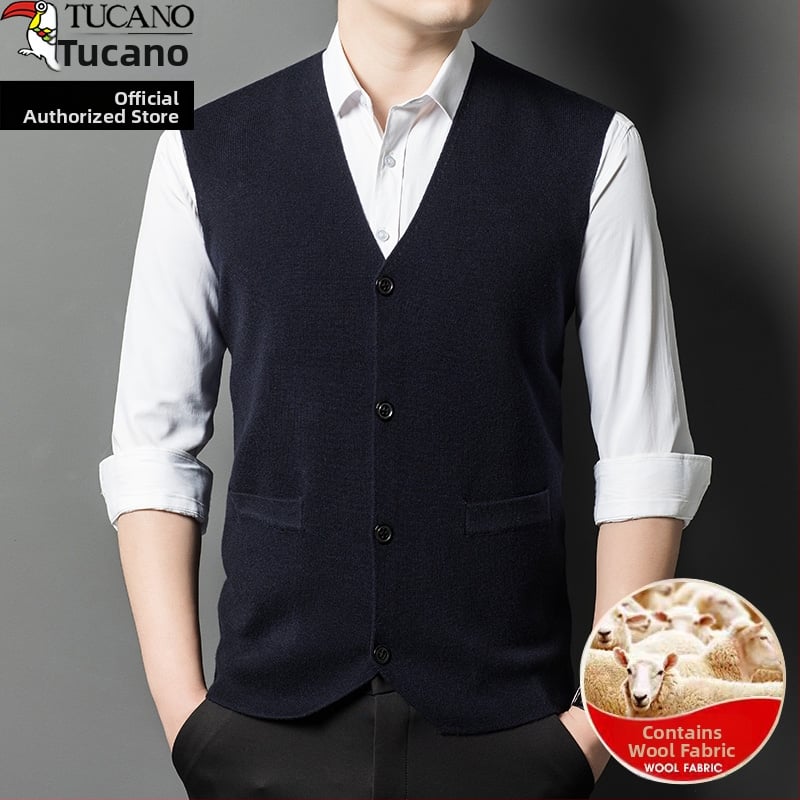 Puuvillane vest kapuutsiga kardiganistiiliga, ühe rivi nupudega, triikimata, ühetooniline