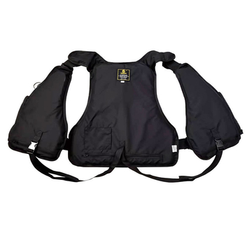 Glābšanas veste jūras zvejniecībai ar lielu peldspēju, Oxford audums, 5 kabatas, Pearl cotton pildījums