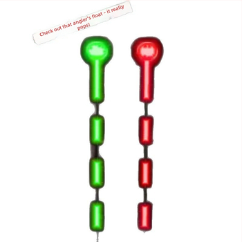 Vertikalni drift ribolovni plovak s nano materijalom i elektroničkim osvjetljenjem, za dan i noć