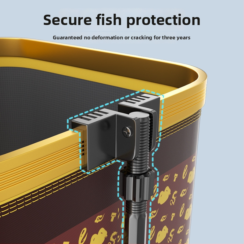 Antel rybárska ochranná sieťová taška s posilneným zinkovým zliatinom a hrubou potiahnutou sieťovinou