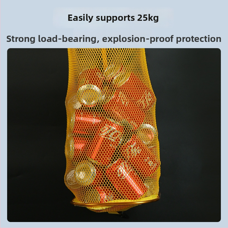 Antel rybárska ochranná sieťová taška s posilneným zinkovým zliatinom a hrubou potiahnutou sieťovinou