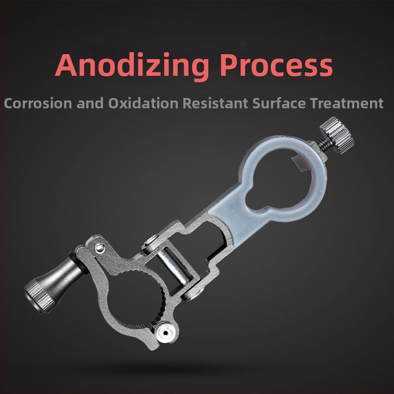 Pribor za stol za ribolov — trodijelni set; aluminijska legura; brzo otpuštanje; turret rack; posuda za mamce