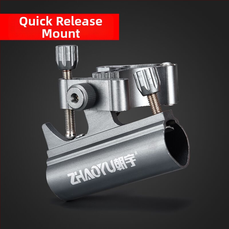 Pribor za stol za ribolov — trodijelni set; aluminijska legura; brzo otpuštanje; turret rack; posuda za mamce